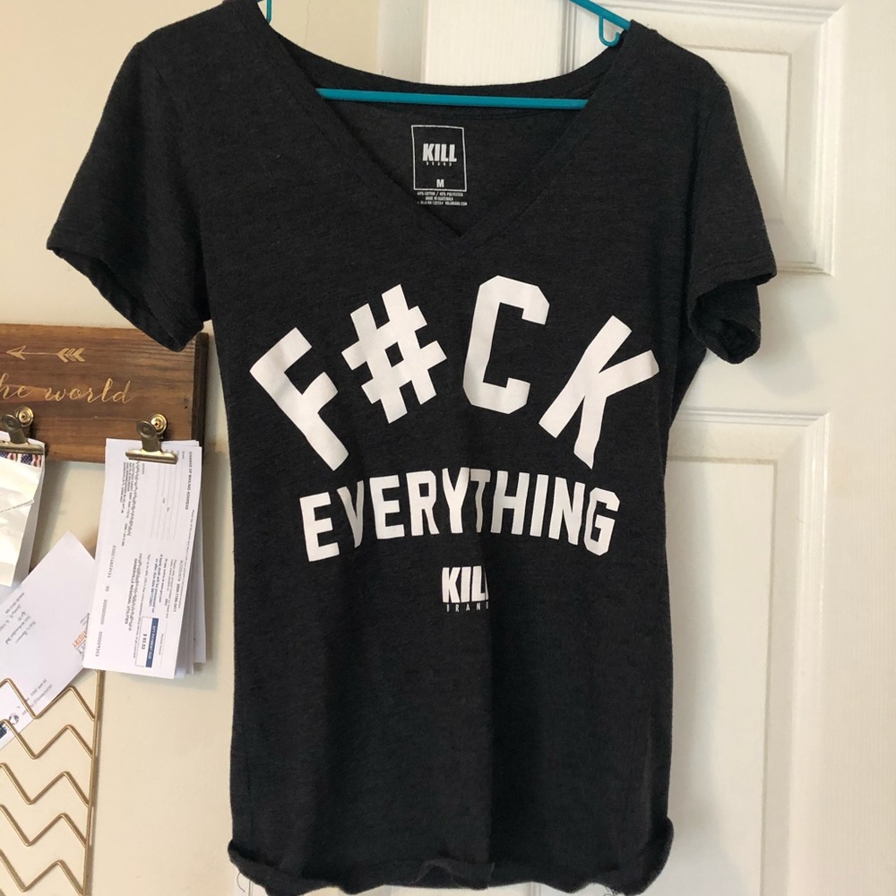 Kill brand v neck